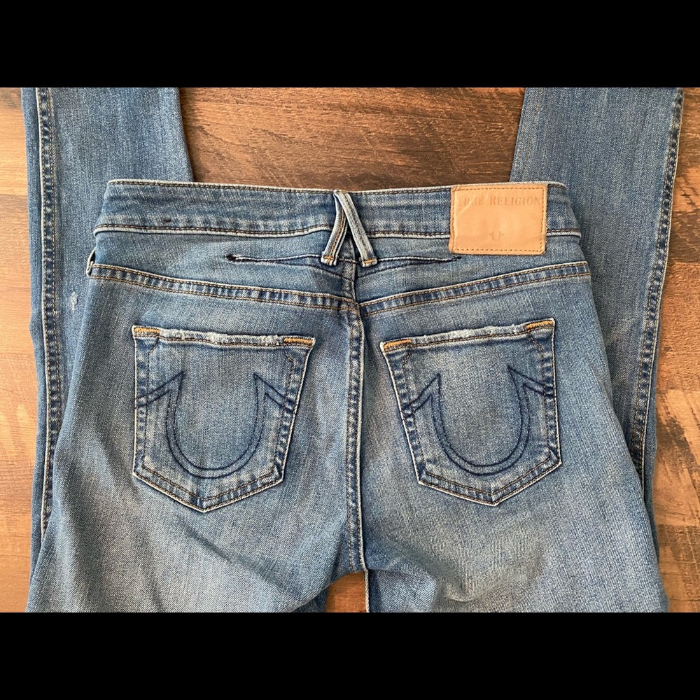 True Religion Cropped Jeans
